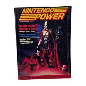Nintendo Power Magazine Issue #2 Sept/Oct 1988 Castlevania II Simon's Quest NES